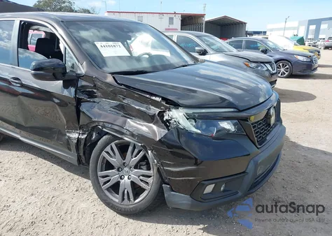 2020 Honda Passport 2Wd Ex-L из США, поврежденный, VIN 5FNYF7H59LB004077